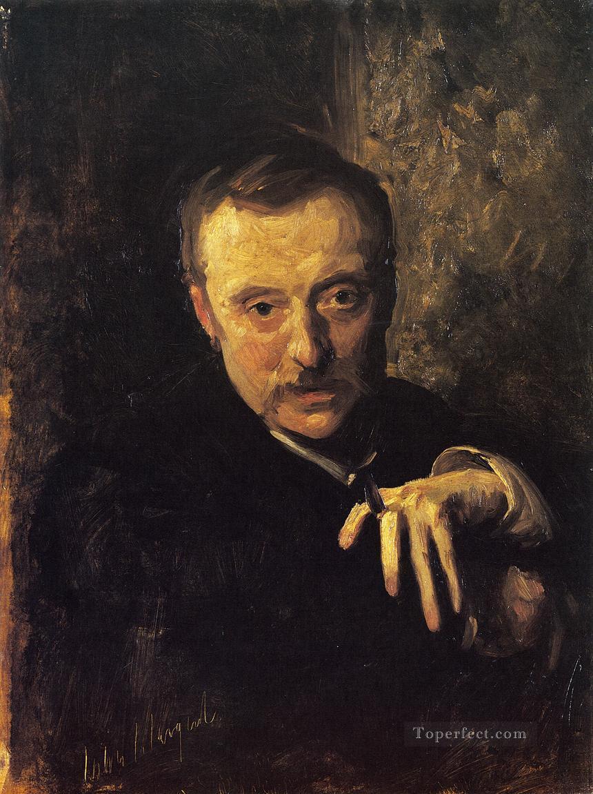 Antonio Mancini portrait John Singer Sargent Oil Paintings